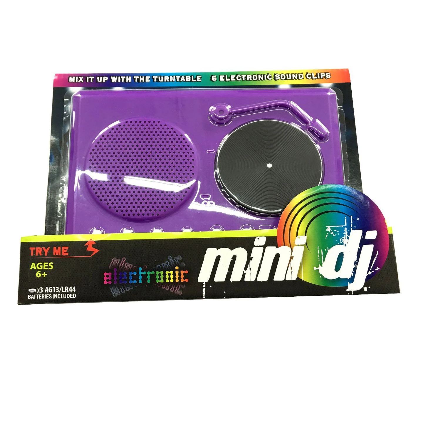 fashion design mini DJ colorful plastic electric children musical toys box custom song music box