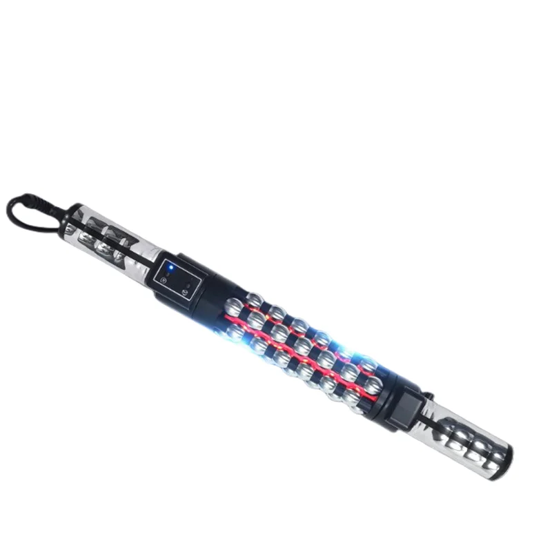 Electric Handle Heater Massager Vibrating Rolling Heating Meridian Pressotherapy Infrared Back Massage Machine