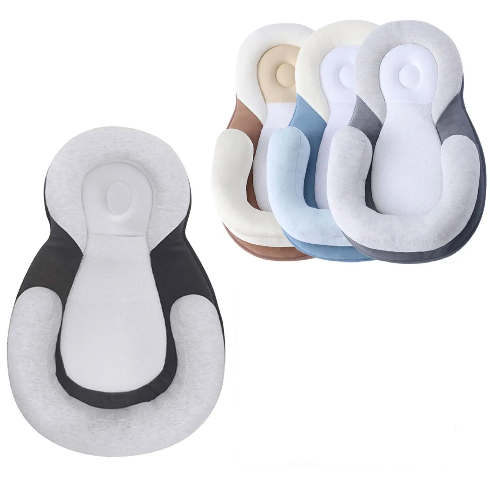Soft nest recliner adjustable breathable baby recliner Newborns sleep together lounger baby nest