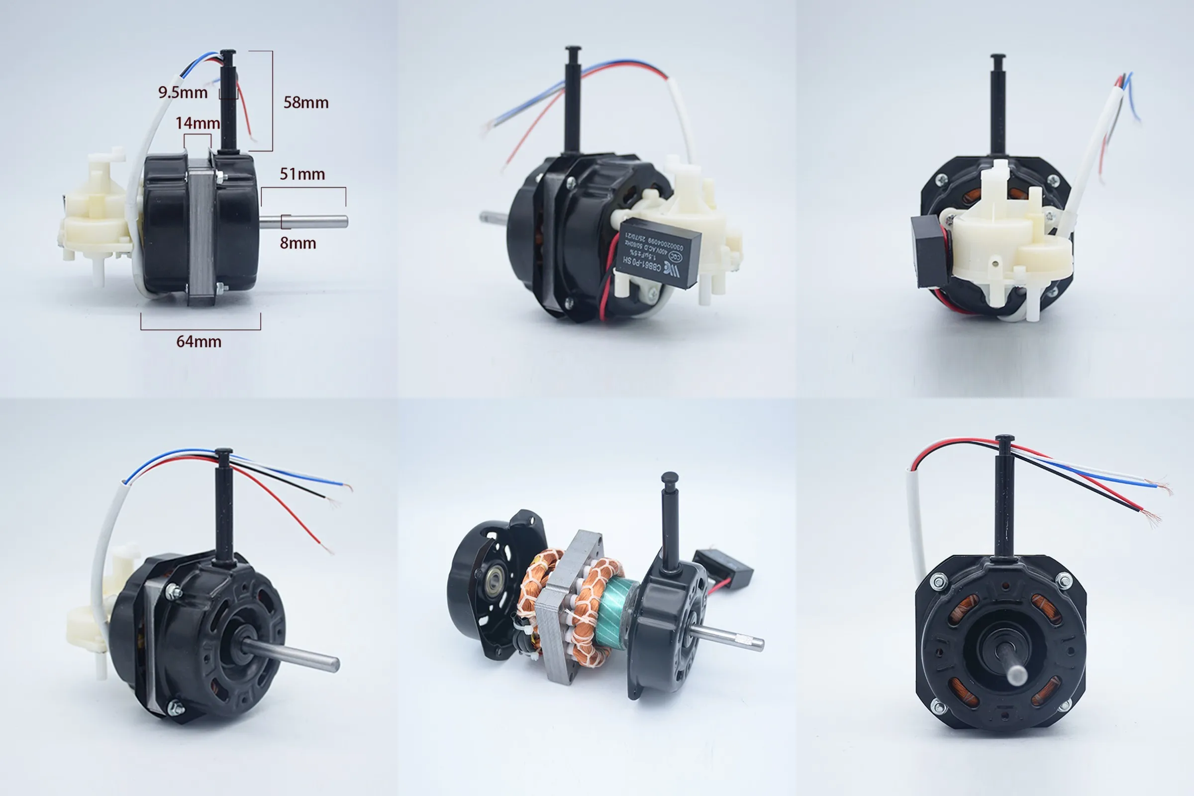 Foshan Dahong китайский завод небольшой электрический вентилятор мотор вытяжной