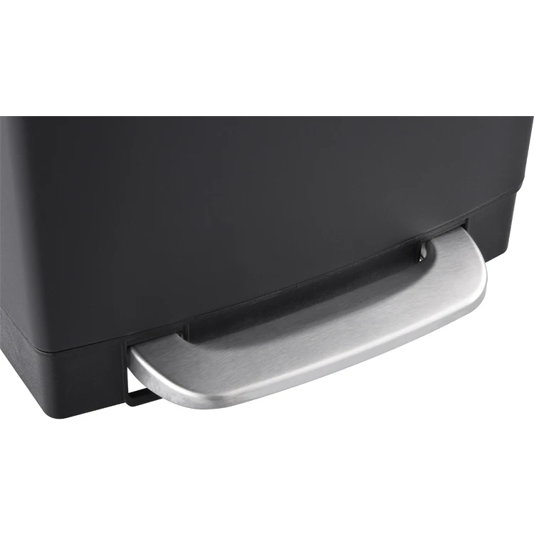 Hot Sale Eco-Friendly Home Office Trash Can Indoor Household Storage Plastic Metal Stainless Steel Stainless Colored Waste