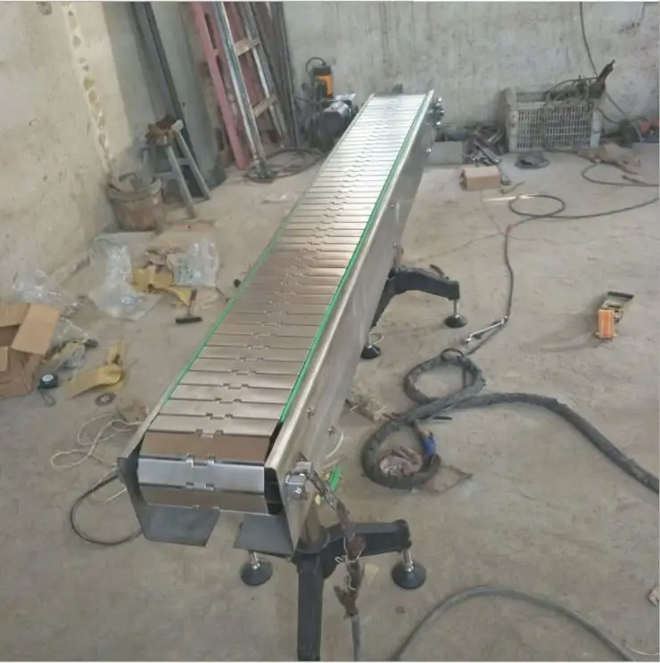 
Metal Conveyor Belt Flat-top cheap hinged conveyor chain from China Ningjin 