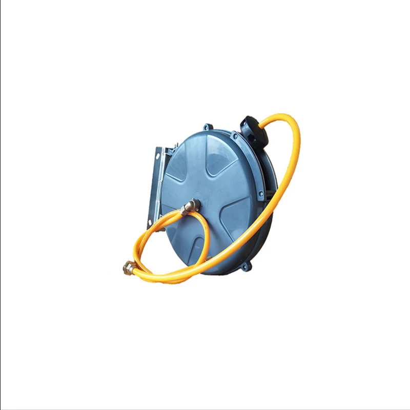 Auto retractable coil high pressure water drum car wash cleaning equipment auto repair beauty tools wholesale gas drum