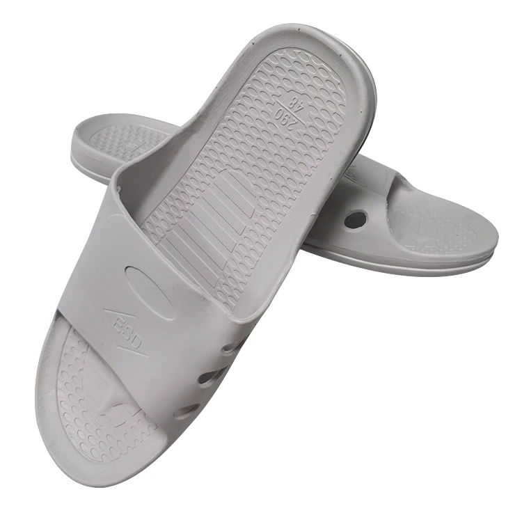 ESD Terlik Cleanroom Foam SPU Anti static Shoes Sandals Antistatic Manufacturer ESD Slipper