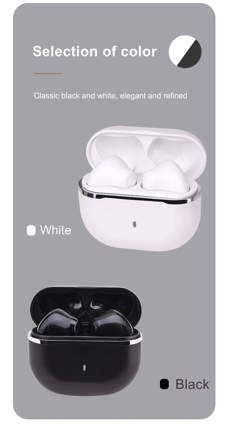 2022 Latest Wholesale Enc Real Tws Noiseless Ear Buds Noise Cancelling Bluetooth 5.0 TWS Enc Earphone Mini True Wireless Earbuds