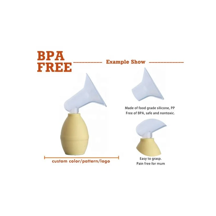 365T оптовая продажа пищевой силикон креативный ручной молокоотсос для мам и аксессуары