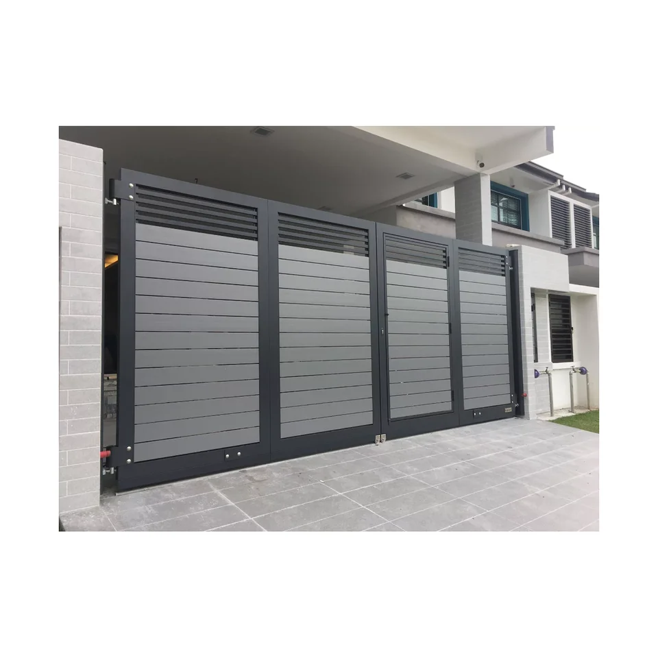 Beautiful Design Villas Design of School Iron Gate for Small House Best Selling Products 2023 Main Gate Door Design