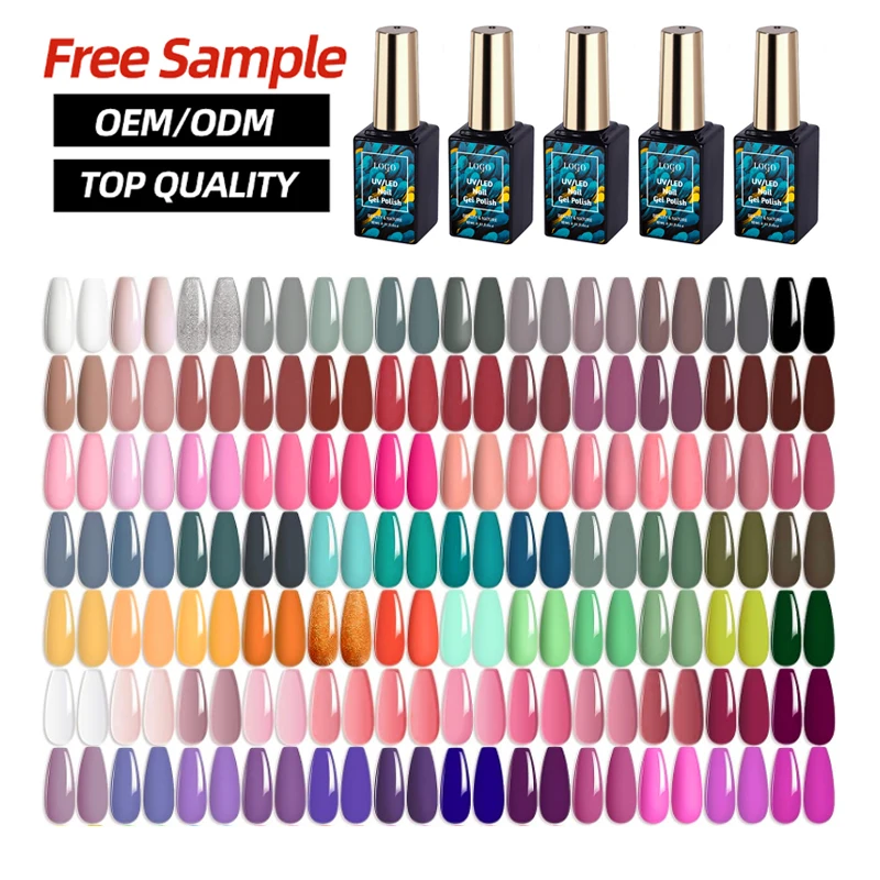 Factory price Low Moq High Quality Raw Material Long Lasting Uv Gel Polish Set 60 color Kit