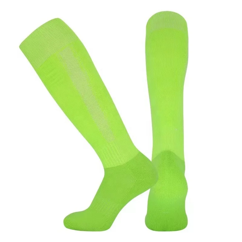 SDZ-024 High Quality Wholesale Custom Calf Socks 2023 Mesh Grip Football Socks