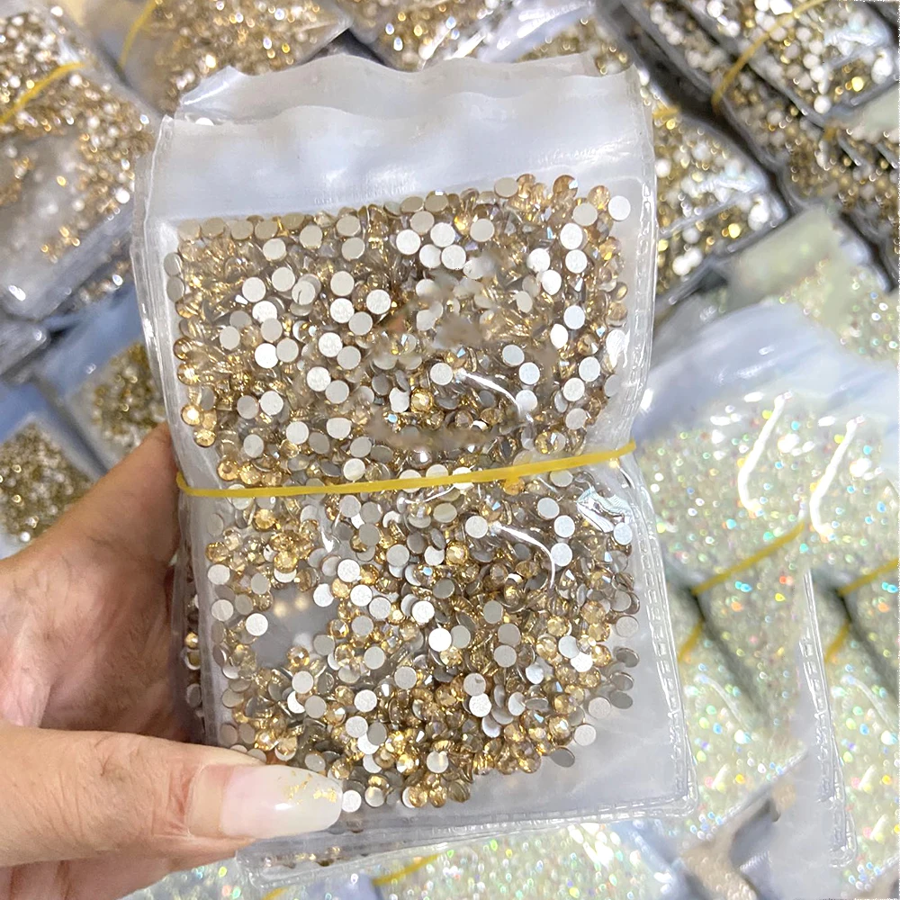 XULIN SS3-SS60 104 Color Flatback Crystal Stone Wholesale Loose Glass Rhinestone