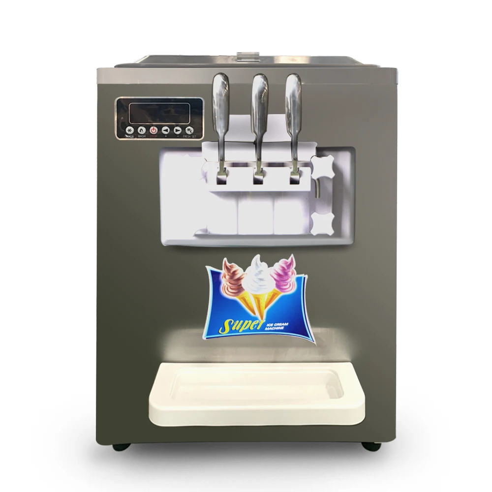 Long Service Life Catering Commercial Equipment Auto Pre-Cooling Ice Cream Machine Maquina Para Hacer Helados With Best Price