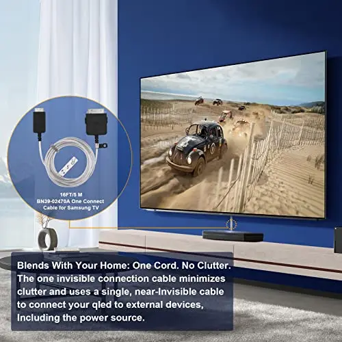 BN39-02470A один соединительный кабель подходит для Samsung TV QN43LS03RAF QN43LS03TAF QN49LS03RAF