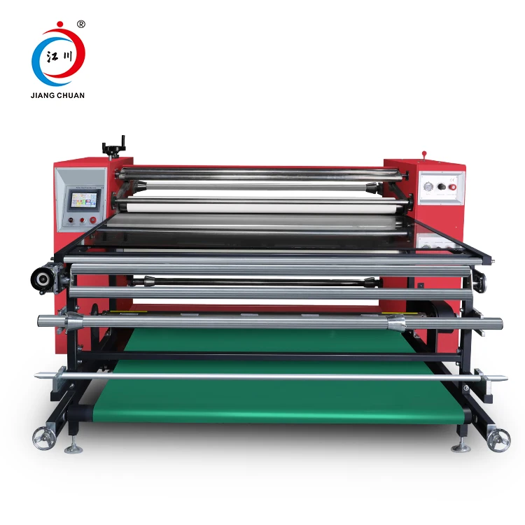 Touch screen PLC control tshirt cloth flags mouse pad scarf printing  Sublimation Calendar Roller  Heat transfer machine