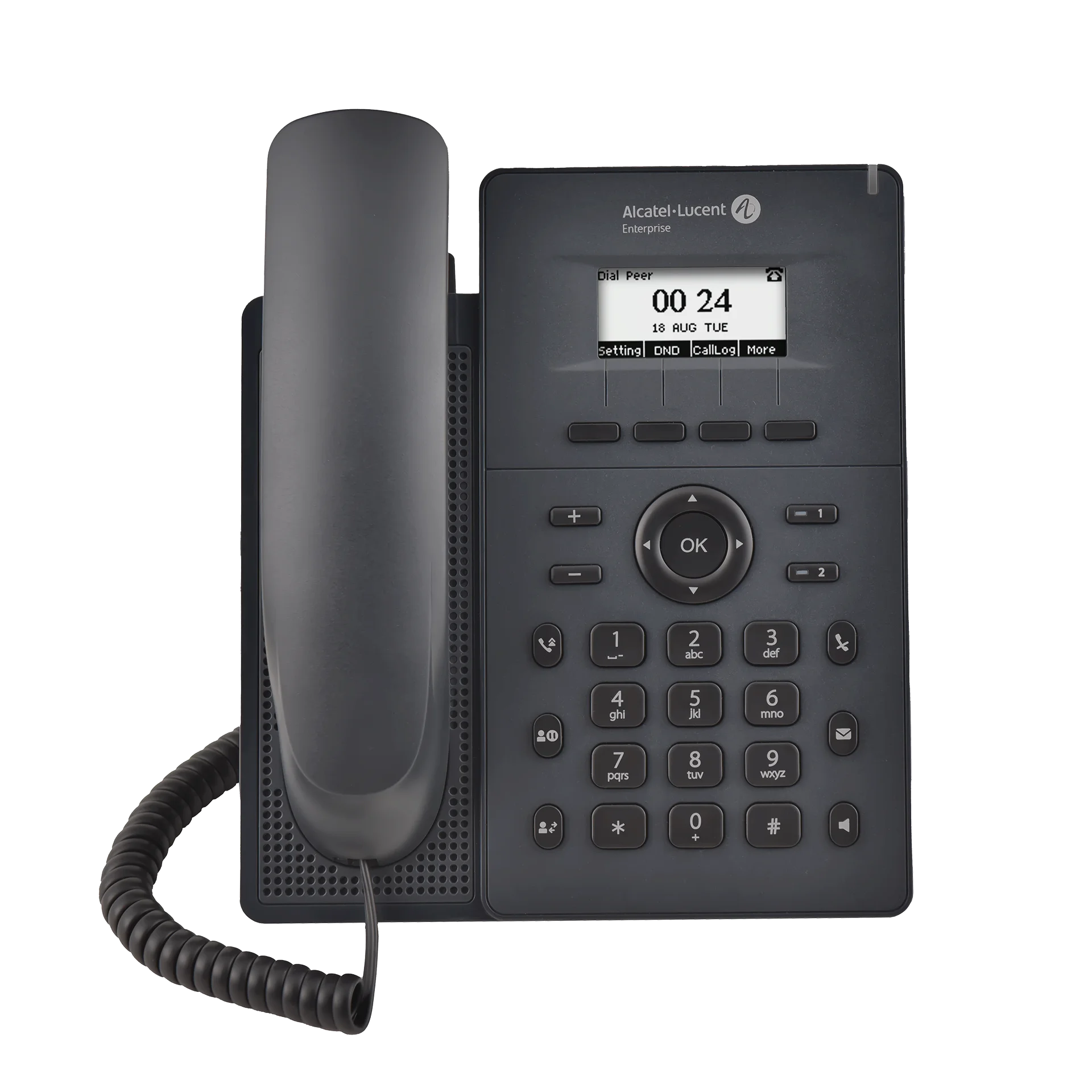 HD audio quality Dedicated Headset port RJ9 Headset Connections High Quality Audio A1e H2P DeskPhone SIP Phone