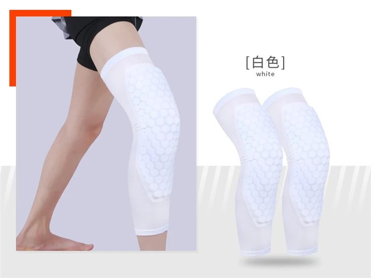 Wholesale  factory price accept custom logo fast dry polyester sports basketball running gym knee pads