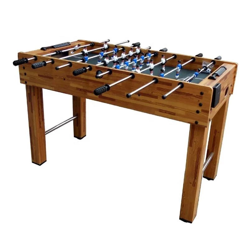 top selling 4ft classic square foots design soccer table wood colour foosball table football
