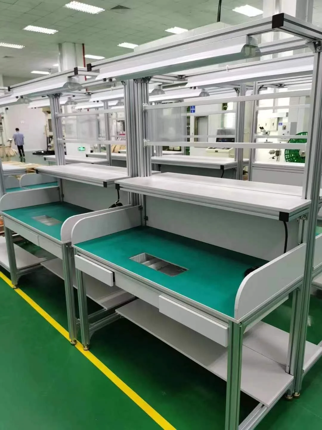 High Quality Multi Wheel roller track gravity roller track OD34mm roller conveyor for sliding shelf system