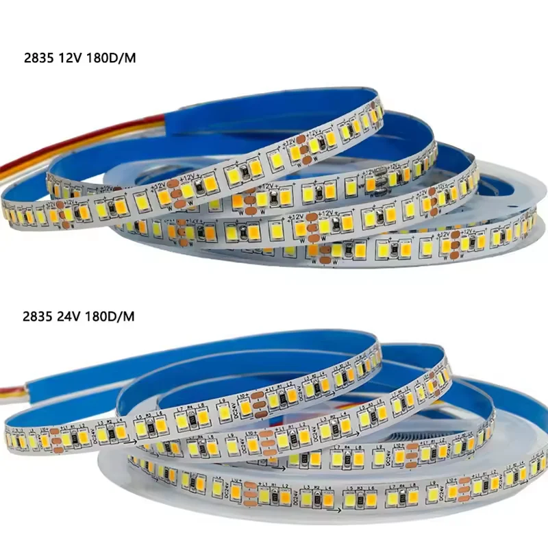 3 year warranty 3000k 4000k 6000k led strip light SMD 2835 DC 12 24v 180leds smart flexible led strip light for decoration