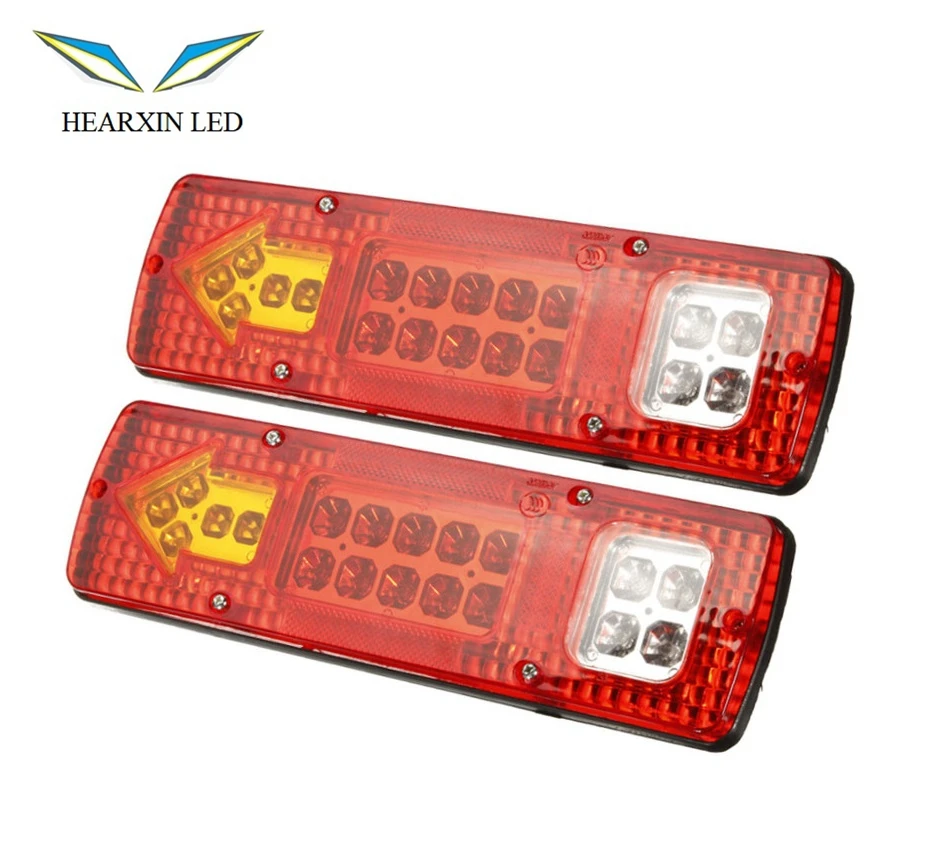 12V 24V Rear Bumper Reflector Lights Wish Harrier Innova with Flow Brake Turn Signal Lamp for Mark X Camry 2020 RAV4 Fortuner