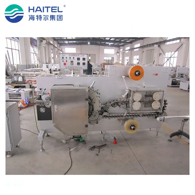 Automatic industrial lollipop candy packaging manufacturing machines production line