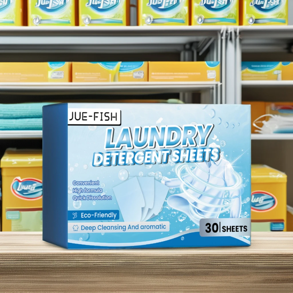 Таблетки для стирки Jue-Fish глубокой очистки одежды стойкие таблетки ароматов