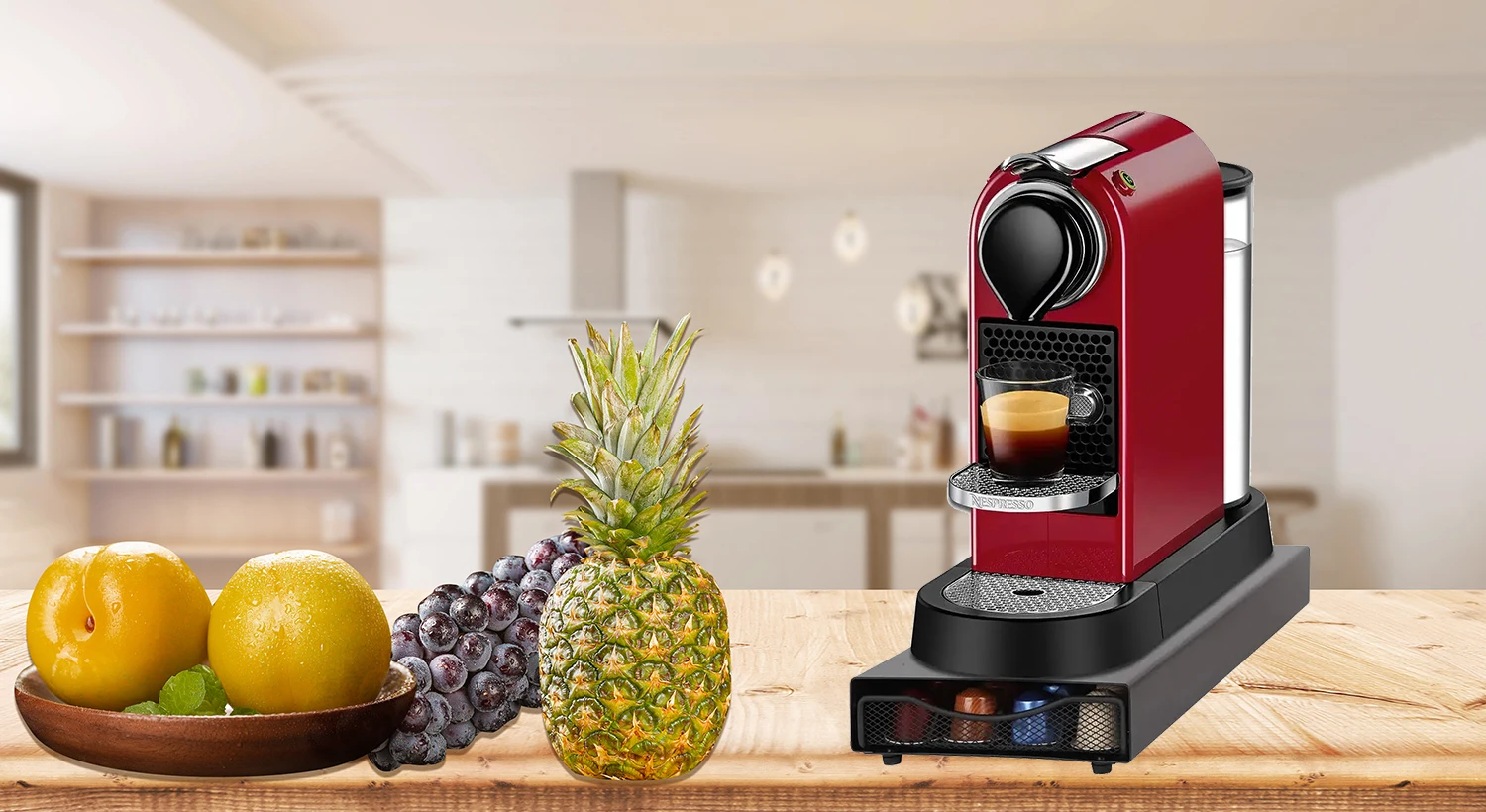 Fast Delivery Coffee Capsule Holder Drawer Organizer  Coffee Pod Drawer Coffee Pod Storage Drawer With Pods