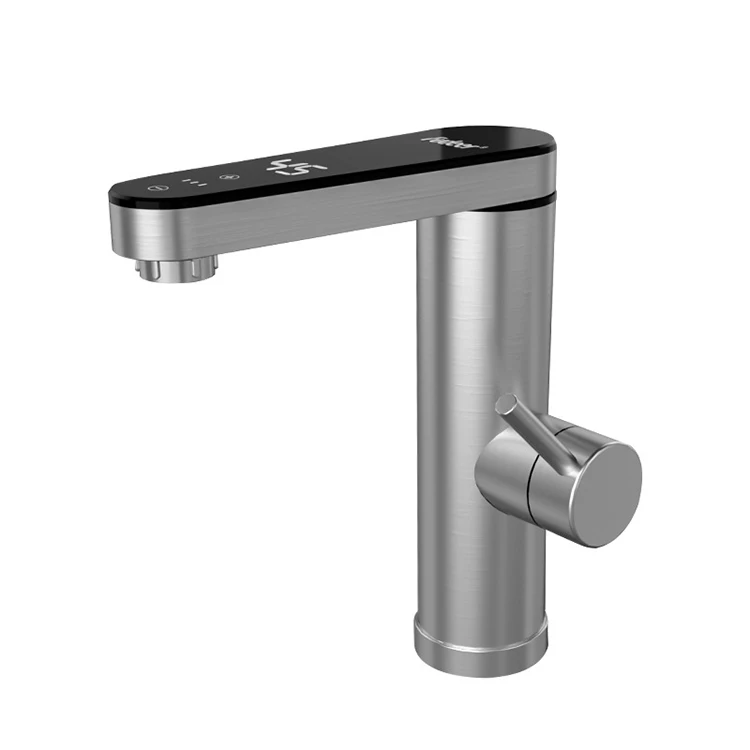 Hot Selling Smart Hot Cold Water Basin Tap Instant Electric Heater Bath Faucet Temperature Display Bathroom Basin Faucet
