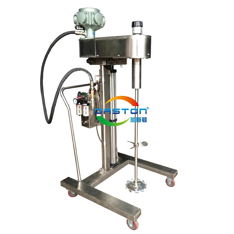 High quality cheap food factory 304 stainless steel pneumatic mixer