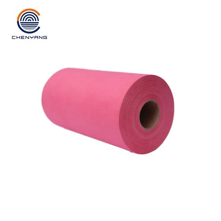 Wood Pulp PP  Wiper  Disposable Cleaning Rags Industrial Cleaning Cloth Roll
