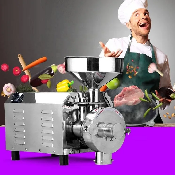 High Speed Stainless Steel Grain Milling Machine Herb Mills With Good Performance