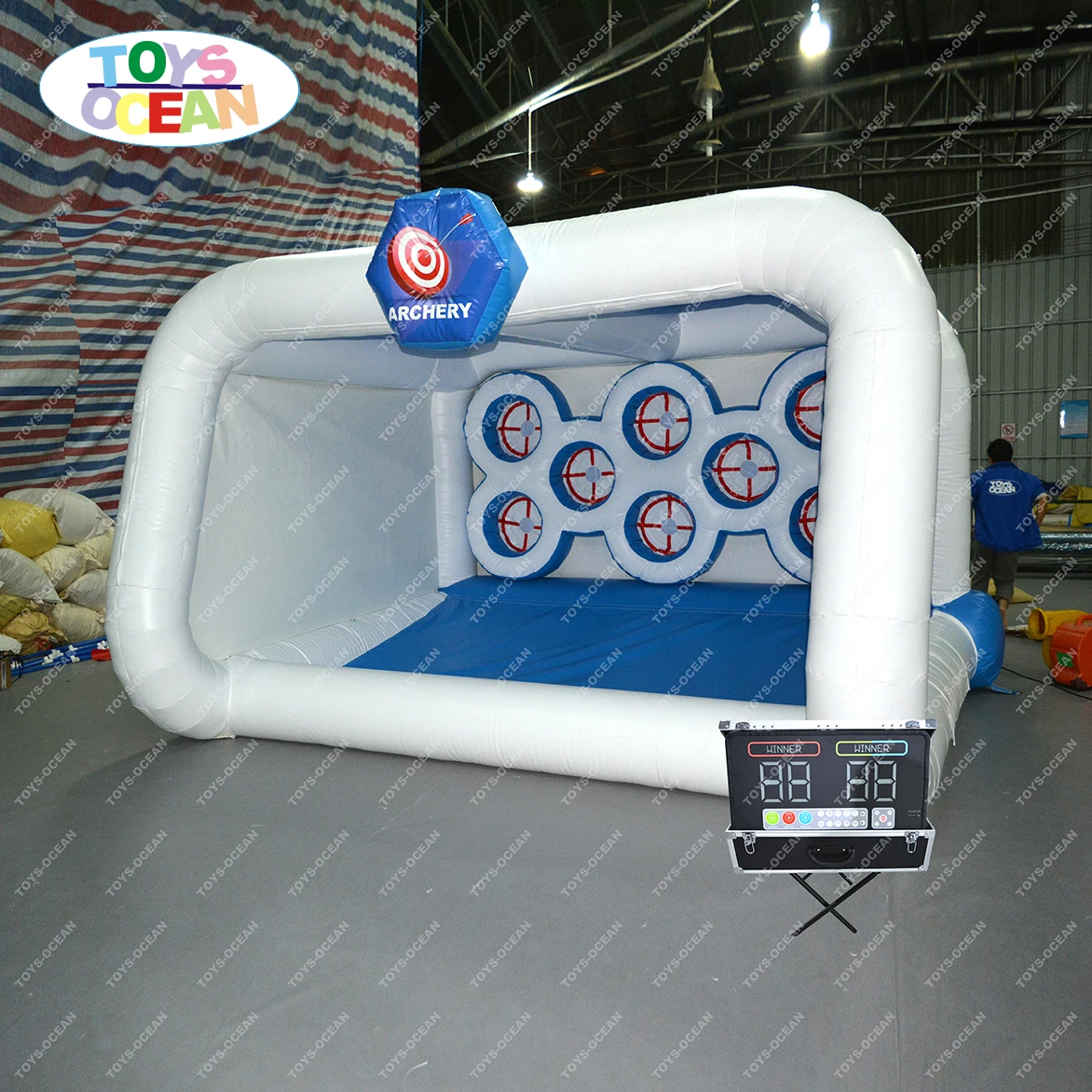 Inflatable Interactive IPS Sport Arena Balls Shooting Game