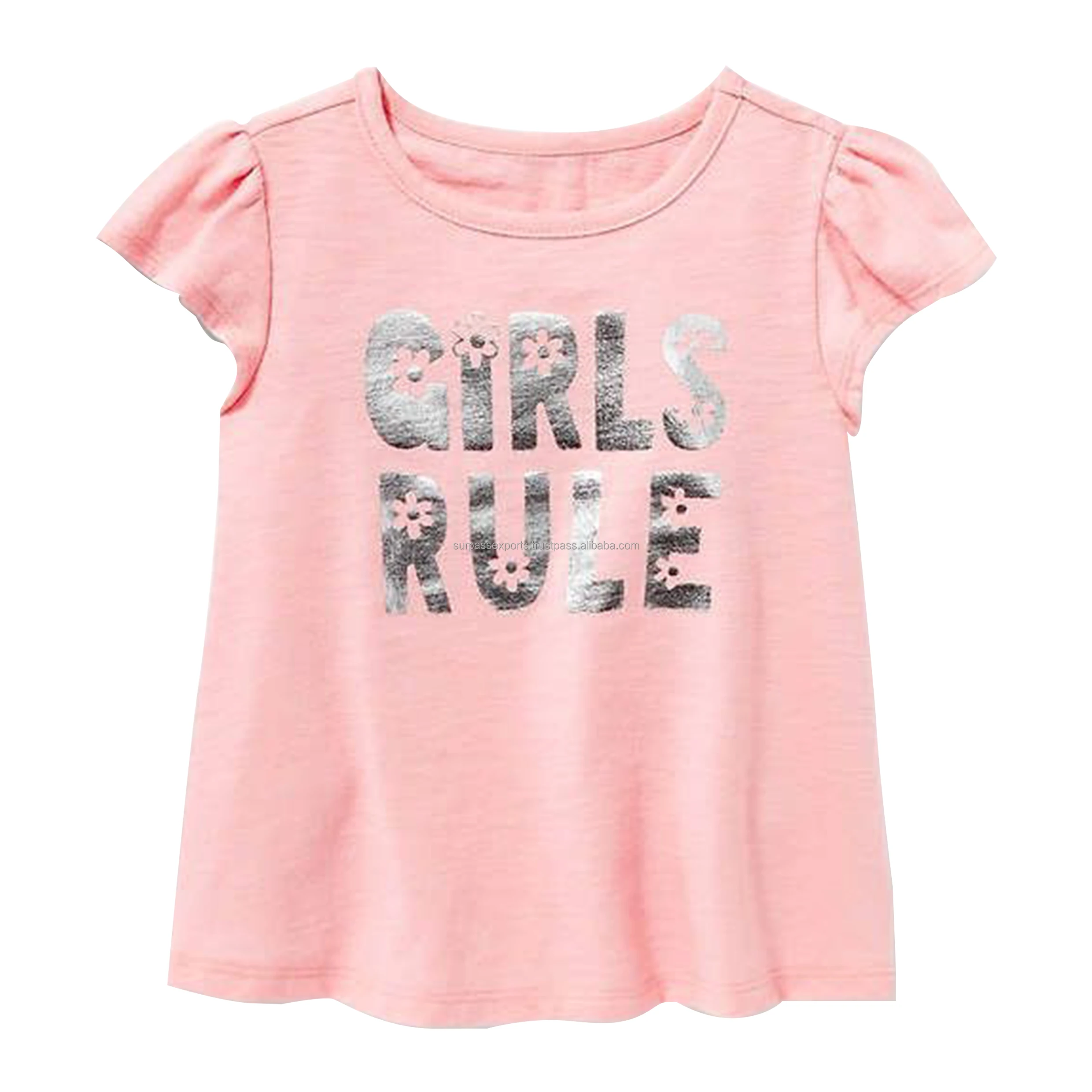 CUSTOMIZED CLOTHES FOR GIRLS T SHIRT AT WHOLESALE PRICE