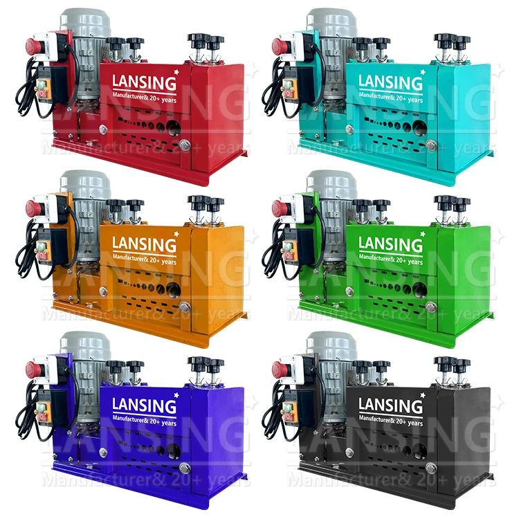 Hot Sale Wire Stripping And Cutting Machine 30mm Electric Copper Cable Peeling Machine Tool Scrap Copper Wire Stripper