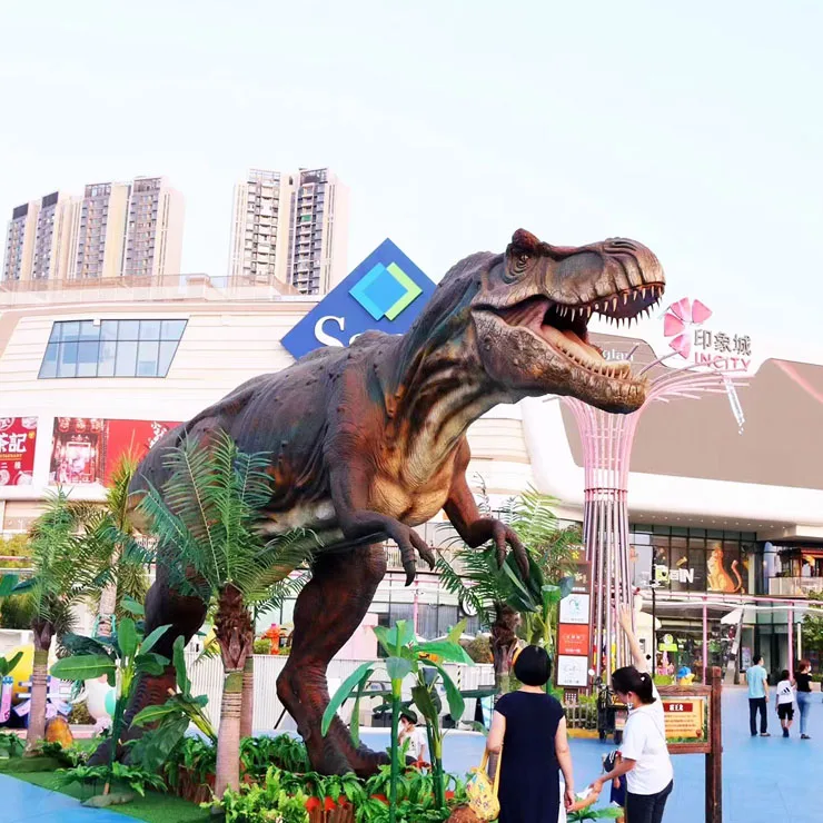 Dino World Life Size Animatronic Simulation Dinosaurs For Sale