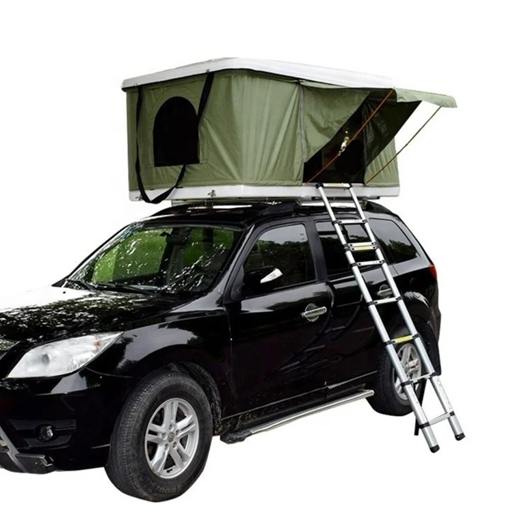4WD 4 Person Rooftop Tents Waterproof Car Camping Fiberglass Hard Shell Roof Top Tent For Sale