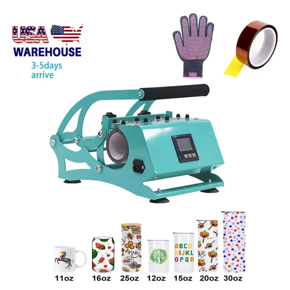 Erasmart In Stock New Mug Printing Heat Press Machine Bottle Cup 40oz Tumbler Press