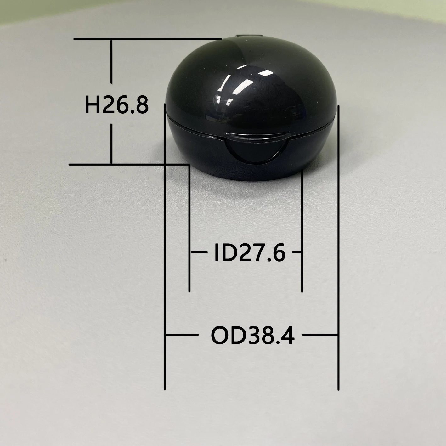 28mm Ball Shape Cap ball Shape Plastic Flip Top Cap for Water emulsion cleaning solution bottle