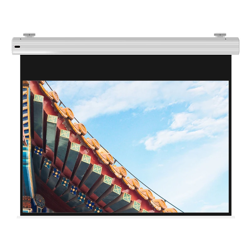 Экран для проектора 150 дюйма/большие высококачественные экраны внутренней проекции корпус из алюминиевого