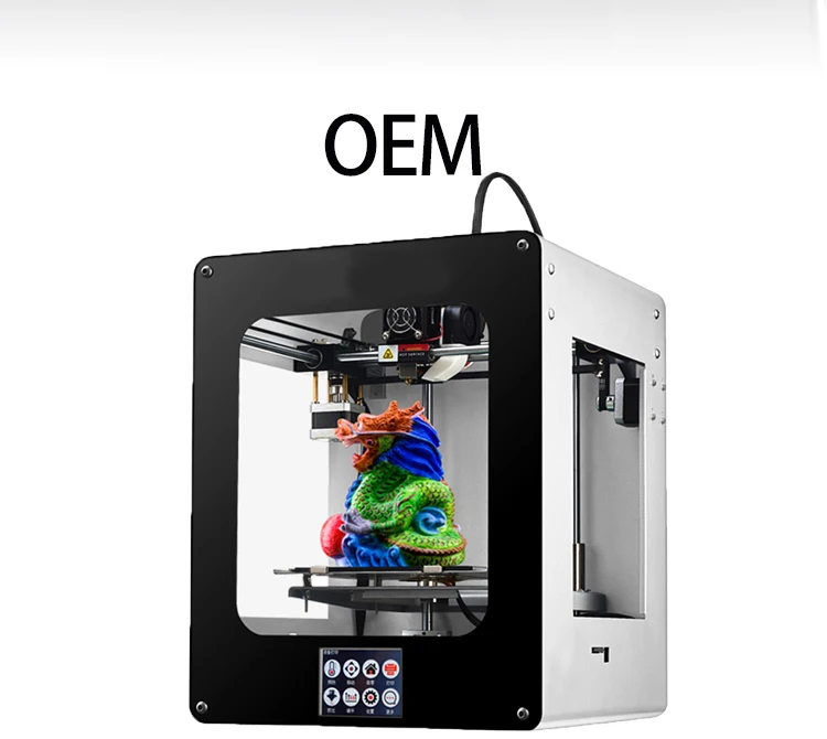 2020 г., oem, закрытый домашний Высокоточный домашний 3D-принтер fdm, настольный 3D-принтер