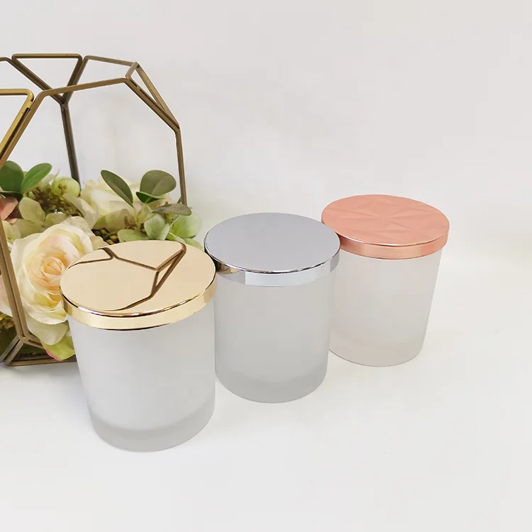 Candle Lid Wholesale All Size Candle Jar Metal Flat Lid With Silicone Gasket