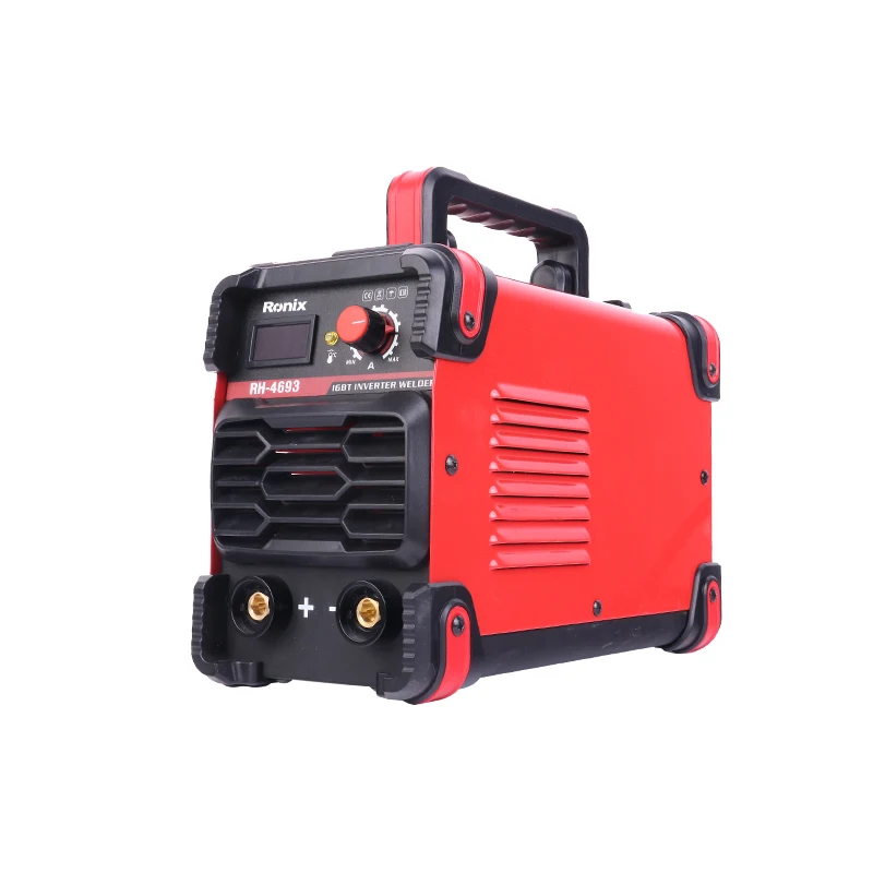 Сварочный инвертор Ronix RH-4693 IGBT 200A электродуговая сварочная машина MMA Stick сварочный аппарат 110V или 220V