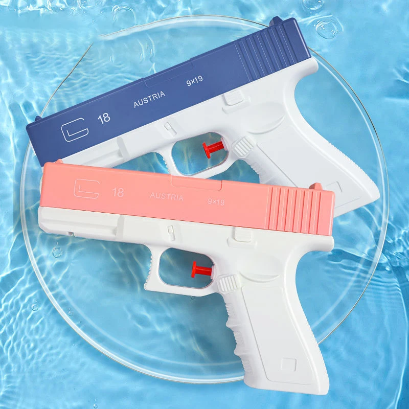 Новинка водяной пистолет Glock автоматический высокой емкости для детей взрослых уличная летняя стрельба пляжные игрушки