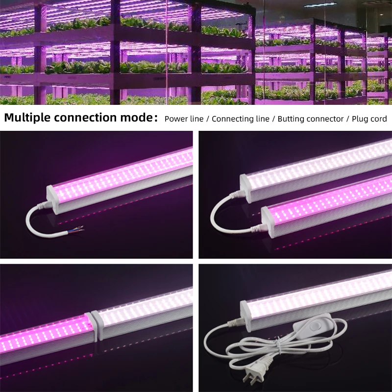 2020 New Aluminum Full Spectrum 3500k COB Cxb 3590 Indoor Plant Tube Light 72W Led Grow Light