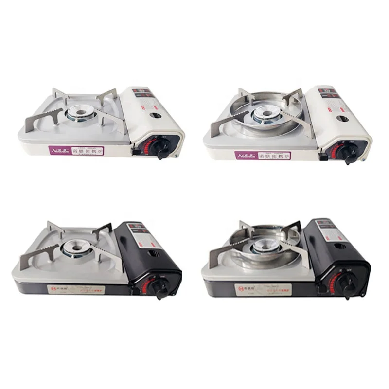 Mini Portable Cooking Stove Aluminum Camping Stove Burner Cooker Mini Gas Stove for Camping