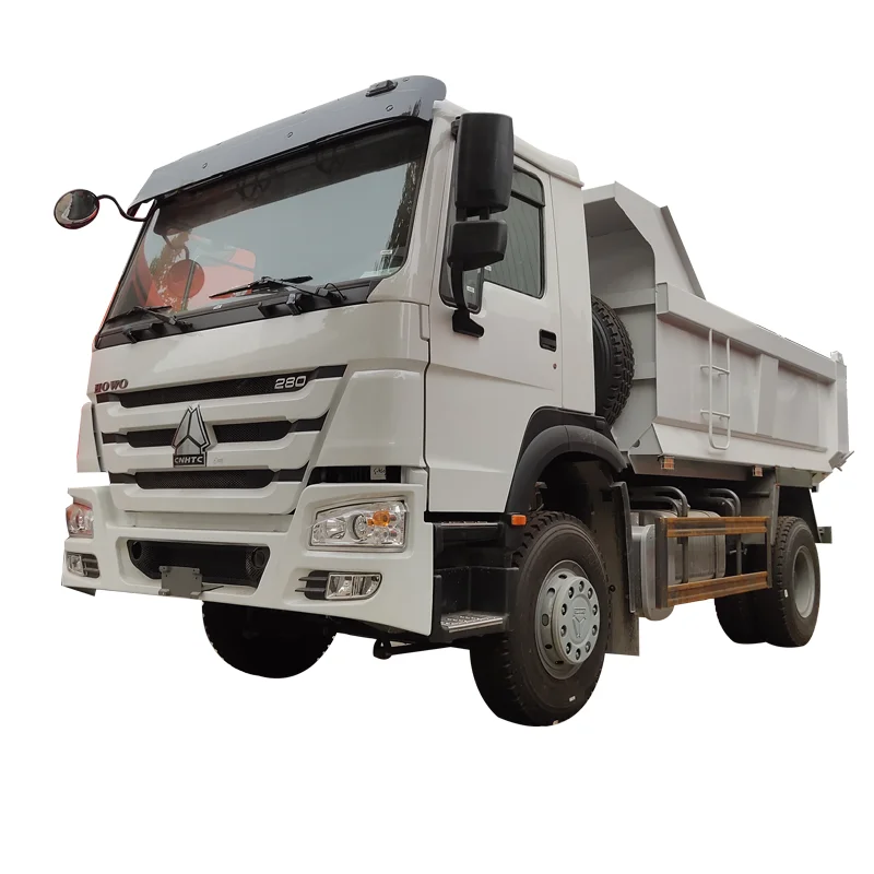 High Efficiency Sino Howo Tipper 290/336hp Right Hand Driving 4 Wheel Drive Tipper Dump Truck
