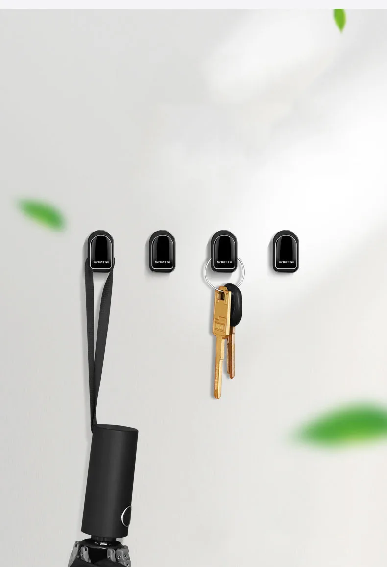 Mini Mount Home Adhesive Hanger Car Dashboard Hook Holder Multi Storage Stick on Dashboard Wall Hanging Hooks