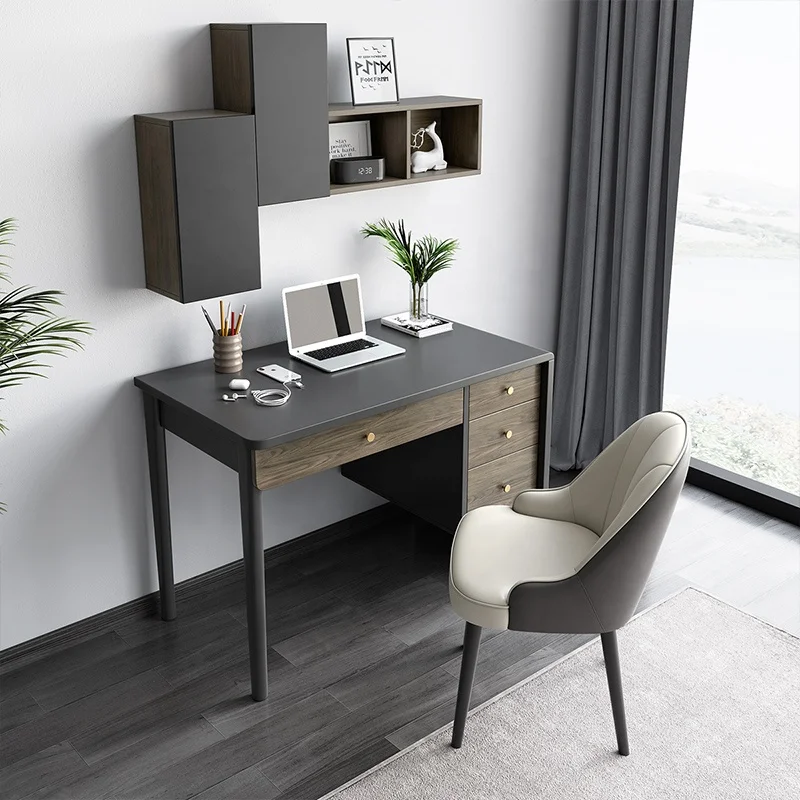 Simple Modern Bedroom Furniture Student Learning Study Table For Home Office