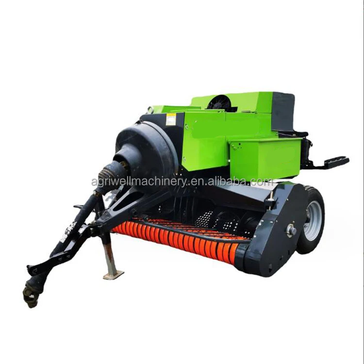 Used round Hay Baler Machine New Design Square Baler Twine Farm Applicable with Core Components Engine and Motor