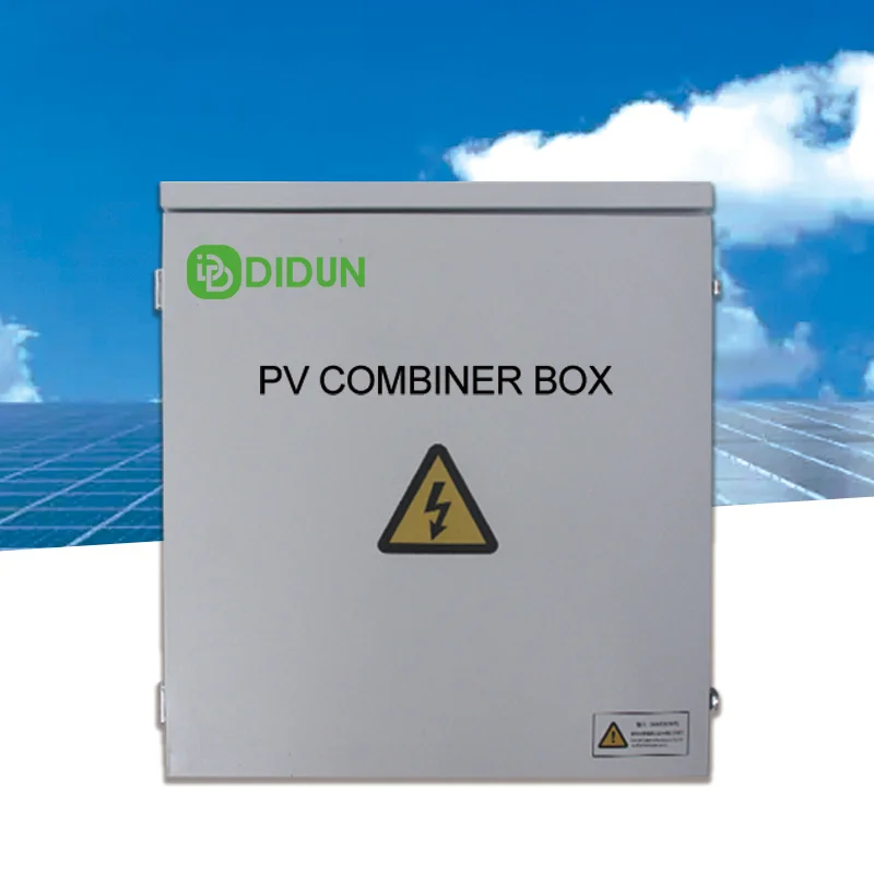 Custom DDGH 3Phase Outdoor Electric 30A 2/4/6/8 in 1 Solar Panel Small Combiner Box PV AC DC
