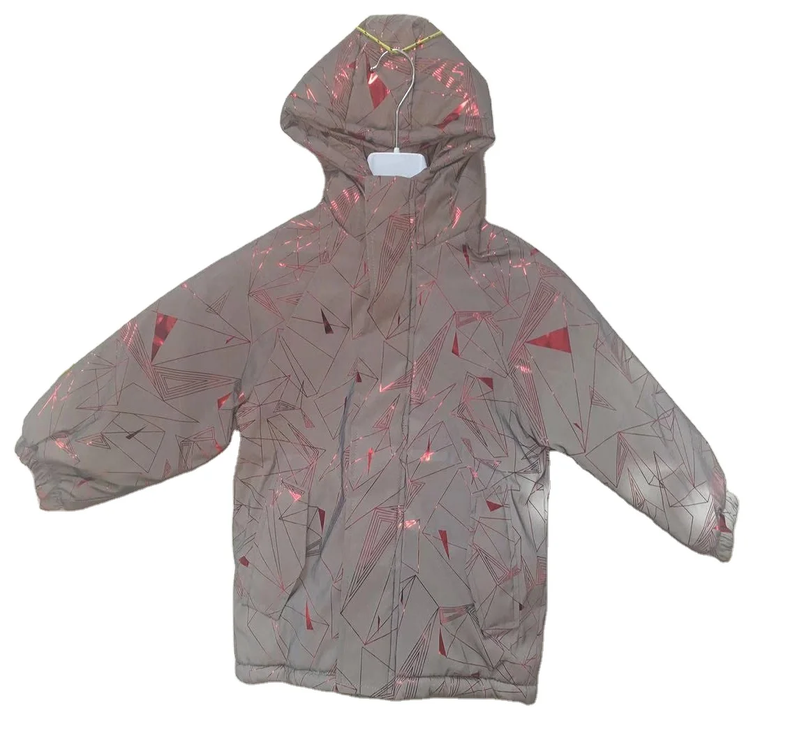 
Sedex Reflective fabric Hot sale bulk clothing jackets baby girls boys good price 